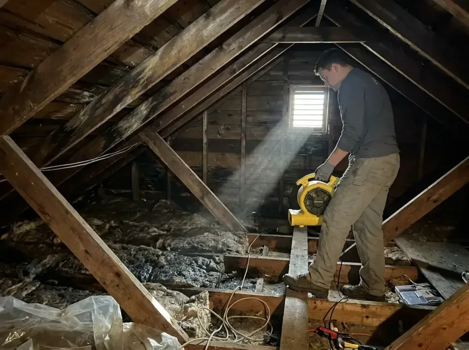 attic-water-damage-drying-proc-007 — frequently asked questions, Emergency Water Extraction & 24/7 Flood Response in Pensaco…